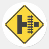 Stickers de signalisation routière de la voie ferr (Devant)