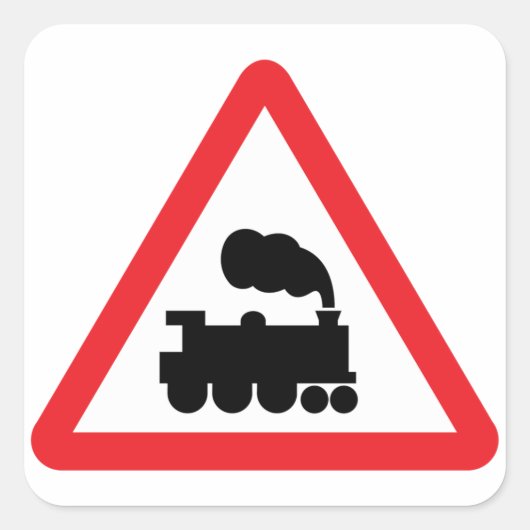 Stickers de signalisation routière du train (Devant)