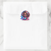 Stickers de sirène colorée (Sac)