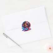 Stickers de sirène colorée (Enveloppe)
