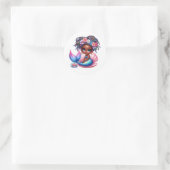 Stickers de sirène colorée (Sac)