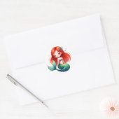 Stickers de sirène de couleur mignonne (Enveloppe)