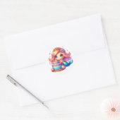Stickers de sirène de couleur mignonne (Enveloppe)