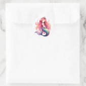 Stickers de sirène de couleur mignonne (Sac)