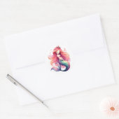 Stickers de sirène de couleur mignonne (Enveloppe)