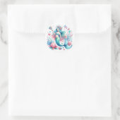 Stickers de sirène de couleur mignonne (Sac)