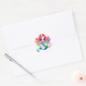 Stickers de sirène de couleur mignonne (Enveloppe)