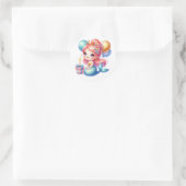 Stickers de sirène de couleur mignonne (Sac)