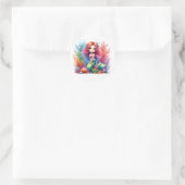 Stickers de sirène de couleur mignonne (Sac)