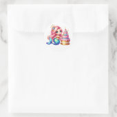 Stickers de sirène de couleur mignonne (Sac)