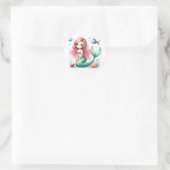 Stickers de sirène de couleur mignonne (Sac)