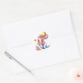 Stickers de sirène de couleur mignonne (Enveloppe)