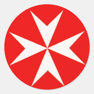 STICKERS DE SKATEBOARD MALTESE CROSS