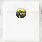 stickers de ski jaune Killington Vermont (Sac)