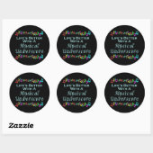 Stickers de soulignement musical (Feuille)