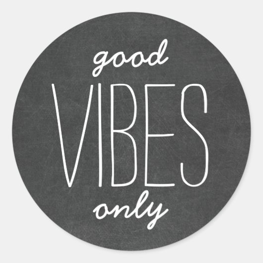 Stickers de tableau de bord mobile Good Vibes uniq (Devant)