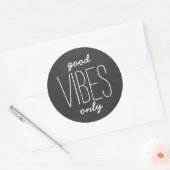 Stickers de tableau de bord mobile Good Vibes uniq (Enveloppe)