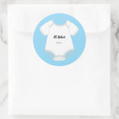Stickers de tenue de bébé avec nom de bébé date d' (Sac)