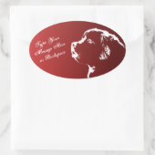 Stickers de Terre-Neuve Stickers de chien de garde (Sac)