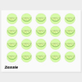 Stickers de tranche de fruits de citron vert (Feuille)