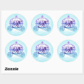 Stickers de transport Princess Turquoise (Feuille)