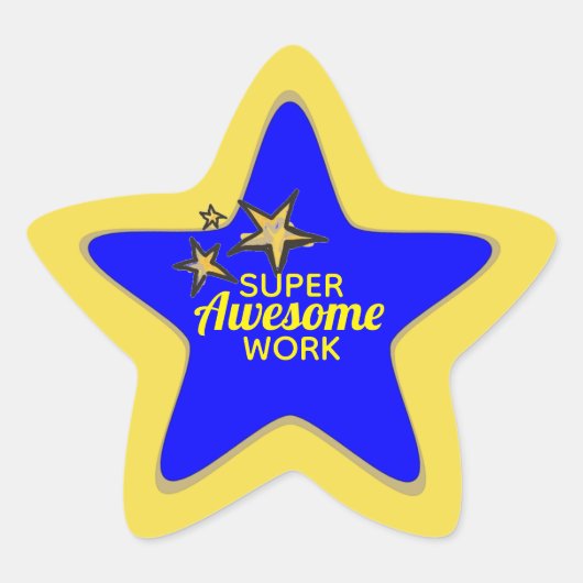 Stickers de travail super géniaux (Devant)