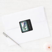 Stickers de vacances aux oiseaux Mah Jongg (Enveloppe)
