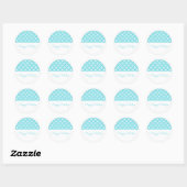 Stickers de vacances en diamant de classe Turquois (Feuille)