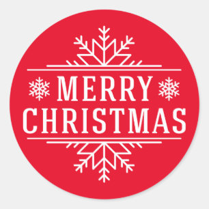 Stickers de vacances Joyeux Noël