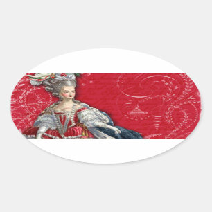 Stickers de vacances Marie Antoinette