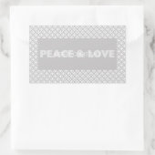 Stickers de vacances Paix et Amour (Sac)