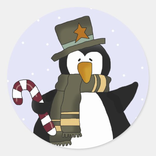 Stickers de vacances Penguin (Devant)