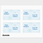 Stickers de vacances Snowflake (Feuille)