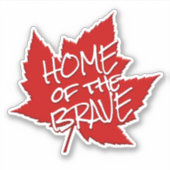 Stickers de vignes de la fenêtre Feuille d'érable (Devant)