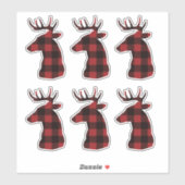 Stickers de vignes rouges (Feuille)