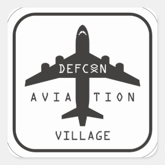 Stickers de village aérien DEFCON AV17