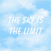 Stickers de vinyle cousu sur mesure de 20,3 x 20,3 (Devant)