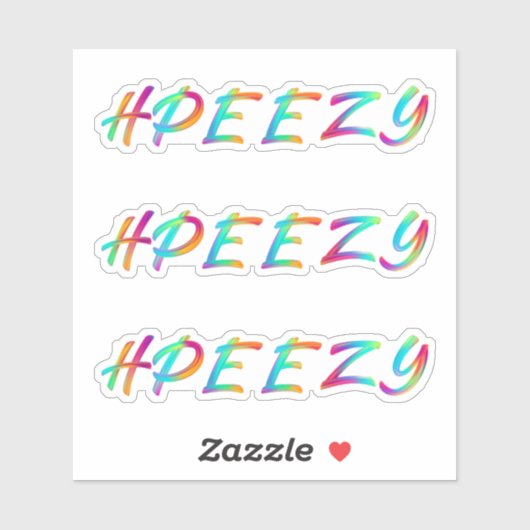 Stickers de vinyle HPEEZY (Feuille)