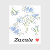 Stickers de vinyle oubliés (Feuille)