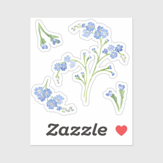 Stickers de vinyle oubliés (Feuille)