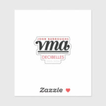 Stickers de vinyle personnalisé JBHS VMA avec anné