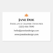 Stickers de vinyle personnalisés | étanche et uniq (Devant)