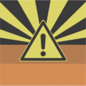 Stickers de vinyle sur mesure de 8 po x 8 po (Devant)