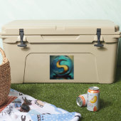 Stickers de vinyle sur mesure de 8 po x 8 po (Glacière)