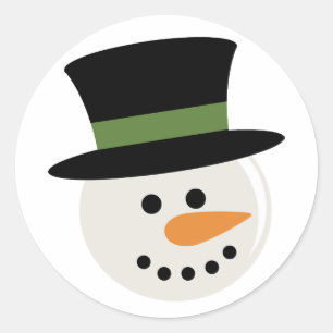 STICKERS DE VISAGE MORTS DE NEIGE