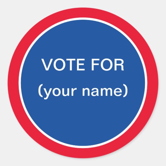 Stickers de vote pour le corps étudiant (Devant)