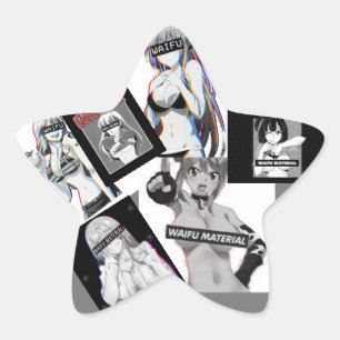 stickers de waifu de Lewd anime