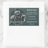 stickers DEADMONTON texte personnalisé (Sac)