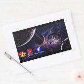 Stickers débranchés Détroit espace (Enveloppe)