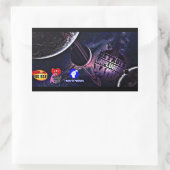 Stickers débranchés Détroit espace (Sac)